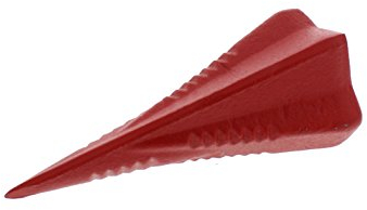 Manual Log Splitter Wedge Diamond Wedge – 4-Direction Steel Splitting Wedge, Wood Wedge, Wood Splitter Wedge Tool, 4 lbs