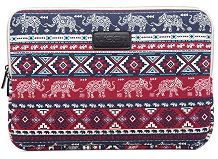 Bohême Portable Sacoche Ordinateur Housse pour ordinateur portable Pochette Sac à main pour ipad/Laptop 6.5 rouge