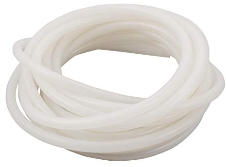 sourcing map Silikon Schlauch Silikonschläuche Hochtemperaturbeständige Flexible Rohr 5 Meter 4mm x 6mm