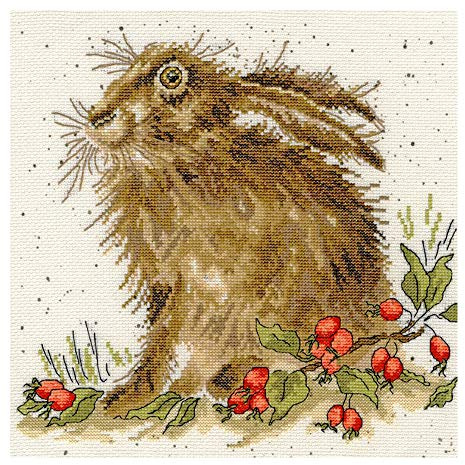 Bothy Threads Cross Stitch Kit - Hippie Hare