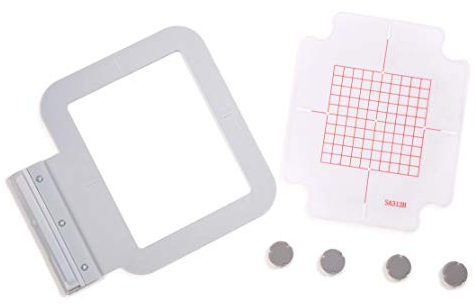 Metall/Magnetrahmen für Brother/Babylock-Stickmaschine, 10,2 x 10,2 cm (SA438) INNOV-is: 1500D, 2200D, 2500D, 2800D, 4000D, 5000D Dreammaker VE2200, VM6200D, Duetta 4500D, 47000D D Quattro 60 00D,