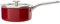 KitchenAid Steel Core Enamel Casserole de 18 cm/2 litre avec couvercle, émail d'origine allemande, pour four à induction, Rouge empire