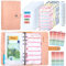 Budget Planner, Binder - Bugetplaner Startset Finanzplaner, A6 Budget Planer Umschlagmethode, Budgetplaner Geld Sparbuch mit Folien für Geld Sparen Money Organizer Spar Challenge Buch