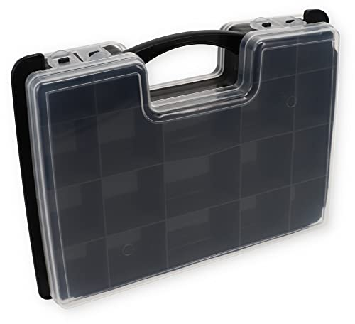 Sortimentkasten Sortimentskoffer doppelseitig Kleinteilemagazin Tackle Box 27 Fach
