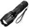 T6 XML LED Lampe de Poche Tactique Super Lumineuse - Zoom et Mise Au Point Réglable, Mini Étanche, Fonction de Sécurité Stroboscopique SOS