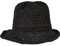 Urban Classics Unisex Braid Bast Bucket Hat, Fischerhut für Damen und Herren, erhältlich in Black, One Size