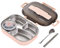 PRATYAHARA 1.5L Bento Boxes for Student, Thermal Insulation Bento Lunch Box Tableware Set,Lunch Containers Lunch Box,2