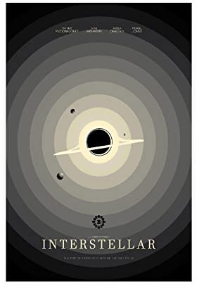 Interstellares Science-Fiction-Film-Poster, Schlafzimmer, Dekoration, Sport, Landschaft, Büro, Raumdekoration, Geschenk, ungerahmt, 20 x 30 cm