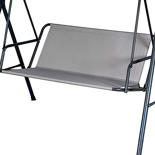 Garten-Schaukel-Sitz-Abdeckung, Garten-Stuhl-Ersatz-Abdeckung,Ersatz-Schaukel Sitzbezug für Hollywoodschaukel, 900D Oxford-Gewebe, für den Außenbereich 2- und 3-Sitzer (Grau: 148 * 50 * 50cm)
