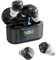 MEDca Rechargeable Bluetooth-Enabled Digital Sound Enhancers - Pair of Personal Audio Amplification Devices with HD LCD Charging Case, Noise Cancellation, and Long Battery Life