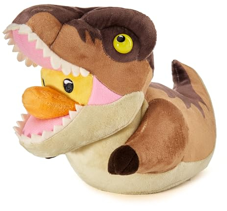TUBBZ T-Rex Sammler-Gummiente Plüschtier - Offizielles Jurassic Park Fanartikel - Aktion TV & Filme Plüschtier