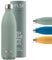 FLSK Trinkflasche – Premium Edelstahl Thermosflasche – 100 % auslaufsicher & kohlensäuregeeignet – hält 24 h kalt & 18 h heiß – BPA-frei (sage, 1000 ml)