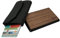 STREIFHOLZ Geldbeutel aus Holz personalisiert mit Gravur, Kreditkartenetui mit Logo oder Namen graviert, Firmengeschenk, Mitarbeitergeschenk, mit Münzfach & RFID NFC Schutz