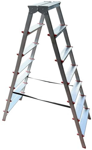 MTRA Escabeau Double marchepied en Aluminium 7 marches