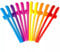 Reusable Hen Party Straws Naughty Drinking Straws for Bachelorette, Bridal Shower Girls Night Fun Party Accessories Decorations (Rainbow)