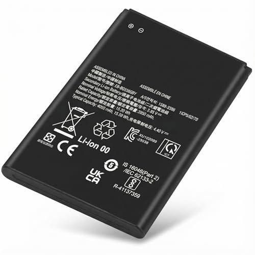 Battery for Samsung Galaxy Xcover 7, YISHDA 4050 mAh High Capacity Replacement Battery Li-Ion Polymer for Galaxy Xcover 7(EB-BG556GBY/SM-G556B)