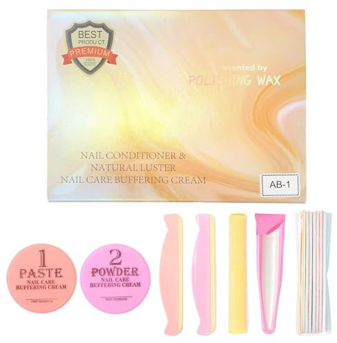 Japanese Nail Conditioner Manicure Set, Manicure Set For Women, Nail Kit, Contains Precision Polishing Tools And Supporting Care Materials, A One- Solution From Pretreatment To Final Polishing