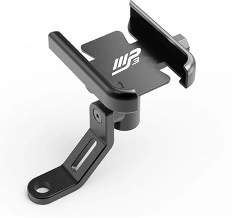 Support Téléphone Moto Scooter Support pour Piag@&gio MP3 250 300 500 HPE Sport Scooter 2025 Nouveaux Accessoires pour Moto Support pour Téléphone Portable GPS pour Guidon(Nn-2)