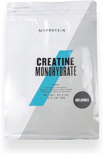 Myprotein Impact Creatine Monohydrate Powder | 1 kg | Micronised Creatine for Strength, Power & Muscle Growth | 3 g Per Serving | Supports High-Intensity Training & Recovery | Unflavoured