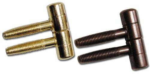 Cerniera per Porta Anuba Maschio/Femmina Bronzata Misura 16 mm 2pz