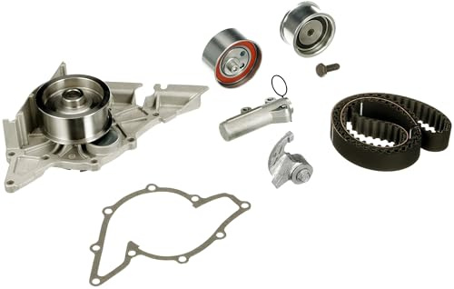 GATES PowerGrip Kit + Wasserpumpe KP25493XS-1 | Kompatibel mit: AUDI A4 B5, A4 B5 Avant, A4 B6, A4 B6 Avant, A4 B6 Cabriolet, A6 C5, A6 C5 Avant, A8 D2, SKODA SUPERB I