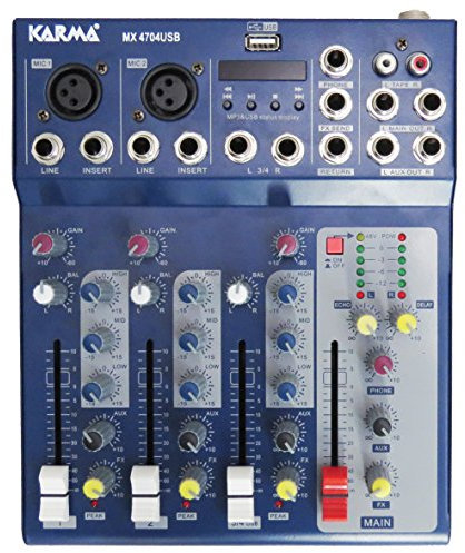 Karma Italiana MX 4704USB DJ console