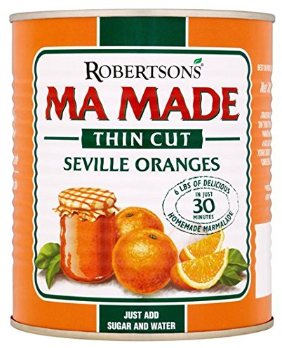 Ma gemacht Vorbereitet Sevilla Orangen Thin Cut 850g