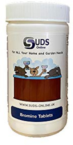SUDS-ONLINE 40 x 20g BROMINE Tablets for Hot Tubs Swimming Pool