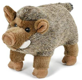Unbekannt Stofftier Wildschwein 25 cm, Kuscheltier, Plüschtier, Keiler