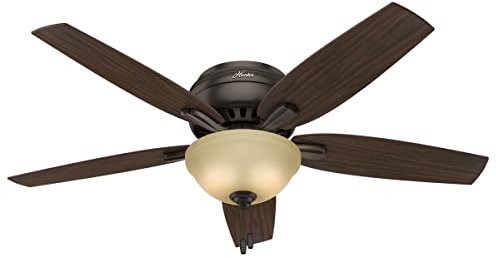 Hunter Newsome, Indoor, Ceiling Fan, Pull Chain, 52 inch, Premier Bronze