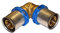 EasyPRESS Pressfitting Winkel 90° DVGW für Mehrschichtverbundrohr u. PE-RT (Pressprofil: TH - Kontur) Winkel 90° in (20 mm)