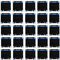 AZDelivery 25 x 0,96 Zoll OLED Display I2C SSD1306 Chip 128 x 64 Pixel I2C Bildschirm Anzeigemodul mit weißen Zeichen kompatibel mit Arduino und Raspberry Pi inklusive E-Book!