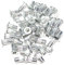 A-RM3 surtido de tuercas remachables M3 acero galvanizado gavánicamente 50 piezas