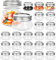 BETROME 4 oz Mason Jars, 24 Pack 120ml Glass Canning Jars with Regular Mouth Lids, Glass Jars Storage Containers for Overnight Oats, Jam, Jelly,Honey, Beans, Spice, Wedding Party Favors, Shower Favors