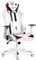 Diablo X-Ray Gaming Stuhl Bürostuhl Gamer Chair Schreibtischstuhl 4D Armlehnen Ergonomisches Design Kunstleder Perforation Wippfunktion Weiß-Schwarz Normal (L)