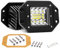Willpower 2 Pcs LED Arbeitsscheinwerfer, 5 Zoll 42W led Scheinwerfer für Auto SUV LKW ATV 4x4 Traktor Tacomas und andere Modelle