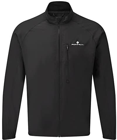 Ronhill Men's Core Running Jacket, All Black, L UK