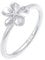 Nenalina Ring Silber 925 Damen Silberring Damenring mit Frangipani Blüte und Zirkonia