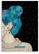 Matabooks, nachhaltige und vegane Notizbücher A5 aus Graspapier, Jana, 138 Seiten, Natur, Handmade, Made in Germany (Blue Starry Sky)