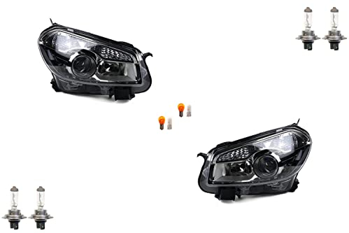 Johns, passend für Nissan Qashqai Scheinwerfer J10 03/10- + Leuchtmit. Set links rechts