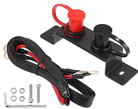 X AUTOHAUX 1 Set Remote Battery Terminal Relocation Kit for Car UTV ATV Trucks