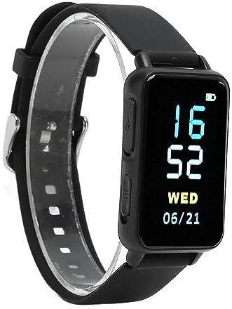 Reloj con Grabadora de Voz, Grabadora Activada por Voz con 50 Horas de Tiempo de Grabación Continua, Grabadora de MP3 con Dispositivo de Audio de Grabación de Tiempo (64g)