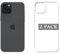 Vaxson 2 Stück Rückseite Schutzfolie, kompatibel mit iPhone 15 Plus, Backcover Skin TPU Folie Haut [nicht gehärtetem Glas Displayschutzfolie ]