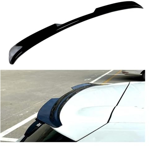 JHETA Heckspoiler Für VW Auto Hinten Dach Spoiler Flügel Für Golf 7 Für MK 7,5 VII Für GTI R Für GTD Für Max 2014 2015 2016 2017 Glanz Schwarz 2018 2019 Spoiler Flügel