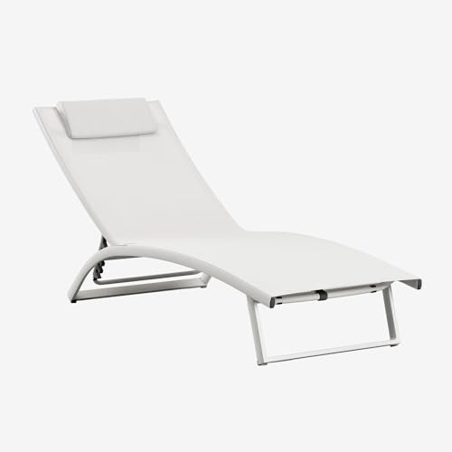 SKLUM Dulem Aluminium Liegestuhl -