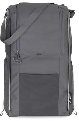 qeedo Auto Organizer Rücksitz mit Regalfunktion, freistehende Auto Organizer Tasche für Zelt und Dachzelt, robustes PVC mit Aluminiumgestänge, 64 x 37 x 32 cm - Freedom Car Organizer M