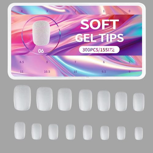 1 Box Professionelle kurze matte künstliche Nagelspitzen für schöne Nagelformen