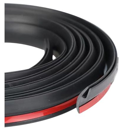 Adunsiaoto Sello De Goma De La Junta De La Puerta Del Coche, 2m Protector Borde La Puerta Coche H-Edge Burlete Goma Sello, Para Ventana Coches Insonorizadas Aislamiento Ruido Sellado(25x10mm)