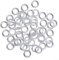 Clear Roman Blind Curtain for RINGs, 11mm Clear Plastic for RINGs For Roman Blinds, O- for RINGs Plastic Blind Roman for RING, Practical Cord Guide For Vertical Shades(20pcs)