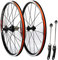 UIOPPOI 406/451 Felge BMX 20 Zoll Faltbarer Fahrrad-Radsatz C/V-Bremse Schnellspanner Räder 74/130 mm Nabe 16/24H Für 7/8/9/10/11-Gang-Kassette 1230 g (Farbe: B, Größe: 451)